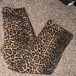 Leopard Print Pants